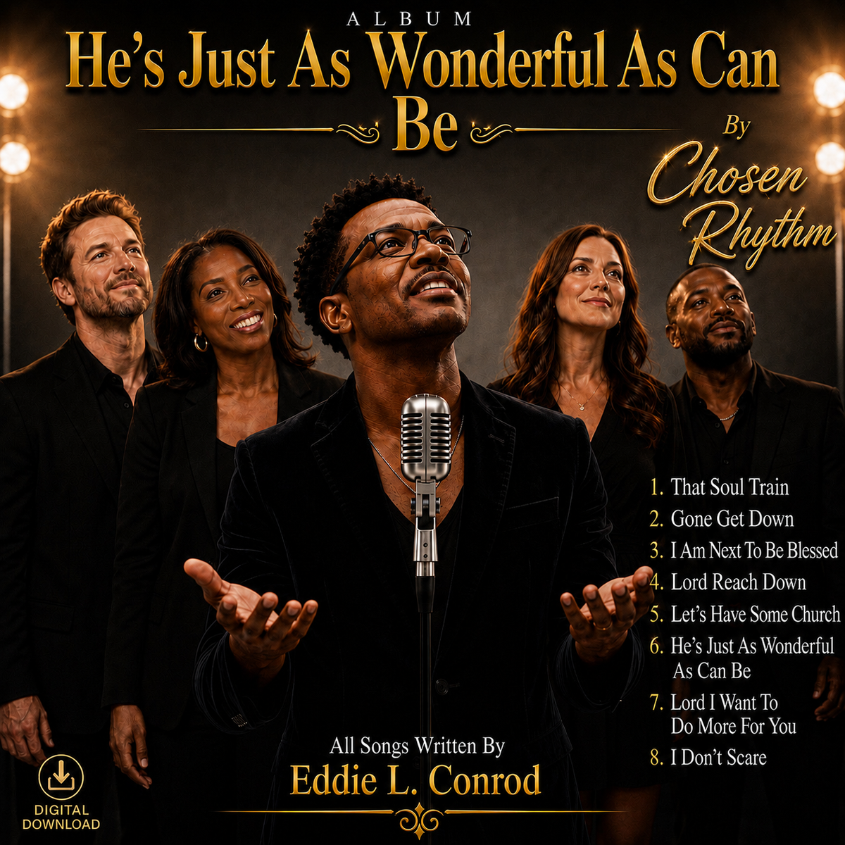 He's Just as Wonderful as Can Be  (8-Track Album)